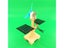 New DIY Solar Fan Model Building Material Kits Hybrid Drive Science Experiment Carousel 7