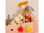 Kids Wooden Toolbox Pretend Play Set For Nut Screw Assembly Carousel 4