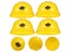 5Pcs Construction Hat Toy Funny Party Hats Kids Plastic Plaything Carousel 4