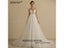 BEPEITHY Customized V Neck Spaghetti Straps A Line Lace Wedding Dresses For Carousel 7