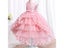 New Summer Girl Princess Wedding Banquet Segment Tail Dress Girl Campus Carousel 4