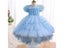 New Summer Girl Princess Wedding Banquet Segment Tail Dress Girl Campus Carousel 7
