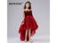 BEPEITHY Burgundy Lace Flower Girl Dresses For Weddings Long Sleeves Vestidos Carousel 4