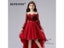 BEPEITHY Burgundy Lace Flower Girl Dresses For Weddings Long Sleeves Vestidos Carousel 5