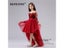 BEPEITHY Burgundy Lace Flower Girl Dresses For Weddings Long Sleeves Vestidos Carousel 7