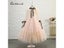 Polka-dot Tulle Flower Girl Dresses Illusion Long Sleeves Girl Wedding Party Carousel 8