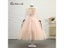 Polka-dot Tulle Flower Girl Dresses Illusion Long Sleeves Girl Wedding Party Carousel 9