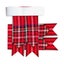 Mens Highlander Tartan Royal Stewart Hose Flashes Scottish Acrylic Wool Garter Carousel 3