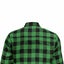 RIDERACT Motorcycle Touring Reinforced Flannel Shirt Road Series Green Men Wi... Carousel 6