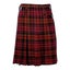 Mens Highlander Tartan Kilt MacDonald 8 Yards Traditional Scottish Tartan Kilt Carousel 3