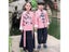 Chinese Traditional Crane Embroidery Kids Hanfu Set Girls Tang Suit Boys Kung Carousel 5