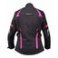 RIDERACT Women Motorbike Jacket Gallop Pink Textile Waterproof Riding Gear Carousel 3