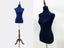 HALF BODY MANNEQUIN WOODEN STAND VELVET SURFACE Carousel 1