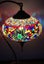 Turkish Mosaic Xtra Large Swan Lamp Mosaic 6 Carousel 3