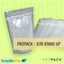 PROPACK – 200 X 1,000ML (1LTR) CLEAR STAND UP POUCH WITH RESEAL ZIPPER Carousel 1