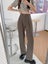 Pure Color High Waist Western Suit Pants Women Spring Autumn Sporty Carousel 1