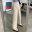 Pure Color High Waist Western Suit Pants Women Spring Autumn Sporty Carousel 1