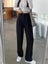 Pure Color High Waist Western Suit Pants Women Spring Autumn Sporty Carousel 1