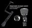 Solar Power Bike Front Light with Horn - Rechargeable/ Solar Front Light Carousel 6