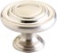 25x Knobs, 33mm, Brushed Nickel Carousel 1