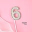 NEW new Cake Design Decorating Cake Topper Number 6*Hot SALE Carousel 3