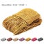 200x100 CM Thread Curtains Solid Stripe Classic Line Tassel Carousel 3