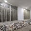 200x100 CM Thread Curtains Solid Stripe Classic Line Tassel Carousel 6