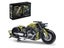 Dark Night Phantom Motorcycle Building Blocks Set 2427 PCS 1:5 V2 with LED Light Carousel 1