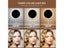 8inch 10X Magnifying LED Makeup Mirror 3 Color Light Touch Switch Double Side Carousel 4