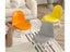 Stool Children's Chair Waterproof PU Leather Seats For Children Universal Wheel Carousel 5