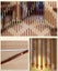 27 Lines Handmade Beaded Wooden Doorway Curtain Wooden Blinds Carousel 5