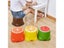 4 Colors Cartoon Stools Fruit Pattern Non-slip Bath/Changing Shoes Stool Carousel 5