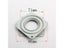 2/3/4 Inch Steel Square Lazy Susan 360 Degrees Rotating Rolling Bearing Carousel 6