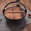 SOGA 29cm Cast Iron Japanese Style Sukiyaki Tetsu Nabe Shabu Hot Pot with Woo... Carousel 5