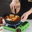 SOGA 29cm Cast Iron Japanese Style Sukiyaki Tetsu Nabe Shabu Hot Pot with Woo... Carousel 9