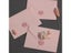 5pcs Romantic Pink Envelopes European Style DIY Wedding Party Invitations Card Carousel 5