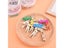 20Pcs/Box Office School Stationery Pins Durable Wooden Clip Push Pins Carousel 3