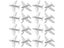 12pcs Bulletin Board Push Pin Photos Wall Maps Metal Decorative Pushpins Thumb Carousel 3
