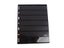 10Pcs 7 Grid Postage Stamp Album Pages Coin Collection Stamps Holder Loose-leaf Carousel 6