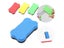 Magnetic Whiteboard Erasers For School Office Home Random Color Portable Carousel 2