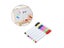 Whiteboard Pen 5pcs/set Erasable Dry Markers Black Supplies Tool Carousel 6