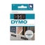 DYMO Genuine D1 Label Cassette Tape 12mm x 7M; White on Black Suitable for the L Carousel 1
