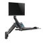BRATECK 17-32" Wall Mount Single Monitor Gas Spring Sit-Stand Workstation. Foldi Carousel 6