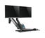 BRATECK 17-27" Wall Mount Dual Monitor Gas Spring Sit-Stand Workstation. Folding Carousel 5