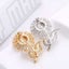 18K Champagne Gold Daisy Brooch with CZ Diamonds "Bellis" Carousel 3