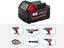 2 x Milwaukee M18 4.0AH Battery Replacement - - (NZ CLEARANCE) Carousel 4