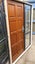 Grey Friars Entranceway Door with Wooden Leaf 2050 H x 1600 W #ED015 Carousel 2