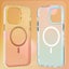 iPhone 15 Pro Semi Transparent Airbag Shockproof Magsafe Phone Case Cover Carousel 8