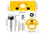 Woodworking Tools 35mm Hinge Jig for Cabinet Doors Carousel 8