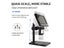 RIEVBCAU DM7 4.3'' Digital Microscope 1000X Coin Microscope 1080P Video Carousel 5